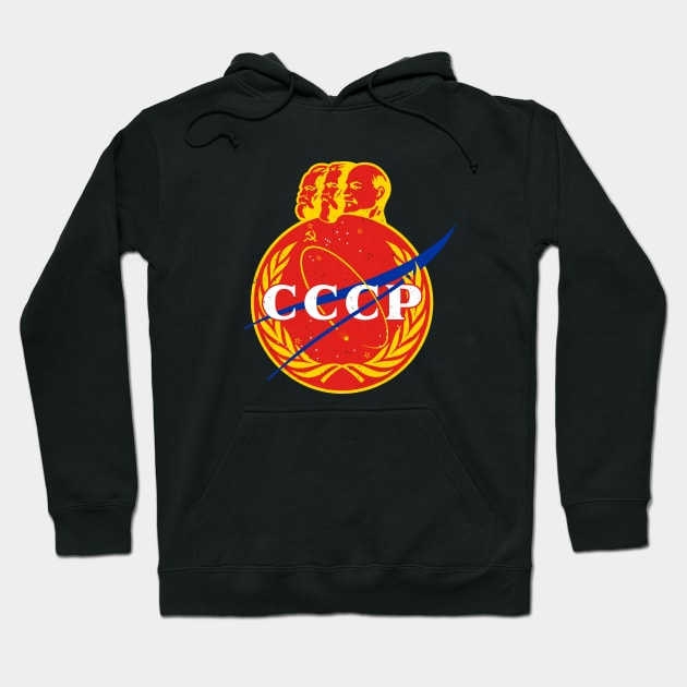 CCCP / NASA Hoodie by Roufxis